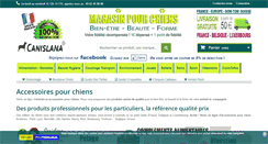 Desktop Screenshot of magasin-pour-chiens.com